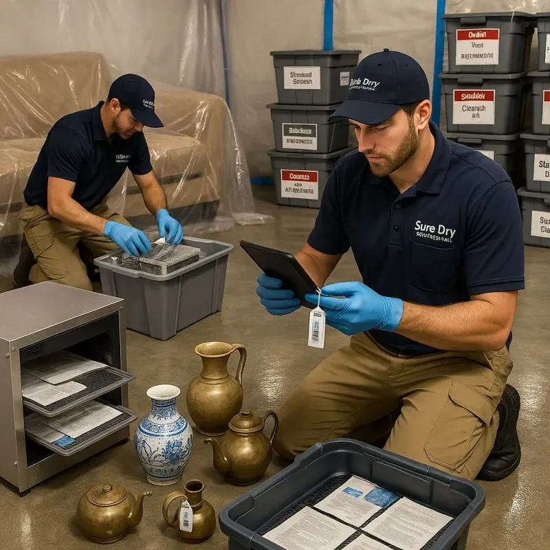 Content Protection and Restoration process in Caledonia, NY